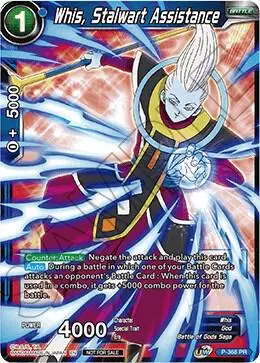 Whis, Stalwart Assistance (Tournament Pack Vol. 7) card art