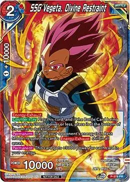 SSG Vegeta, Divine Restraint (Tournament Pack Vol. 7) card art