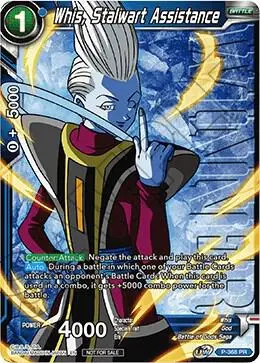 Whis, Stalwart Assistance (Tournament Pack Vol. 7) (Winner) card art