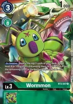 Wormmon (Tamer's Evolution Box 2) card art