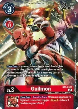 Guilmon (Tamer's Evolution Box 2) card art