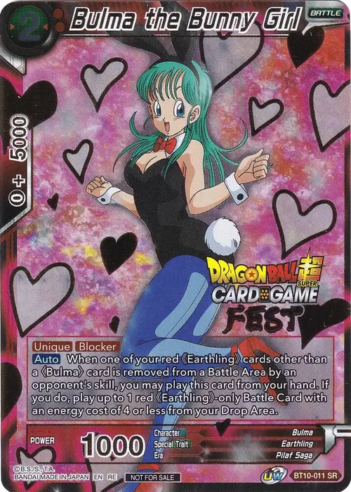 Bulma the Bunny Girl (Card Game Fest 2022) card art