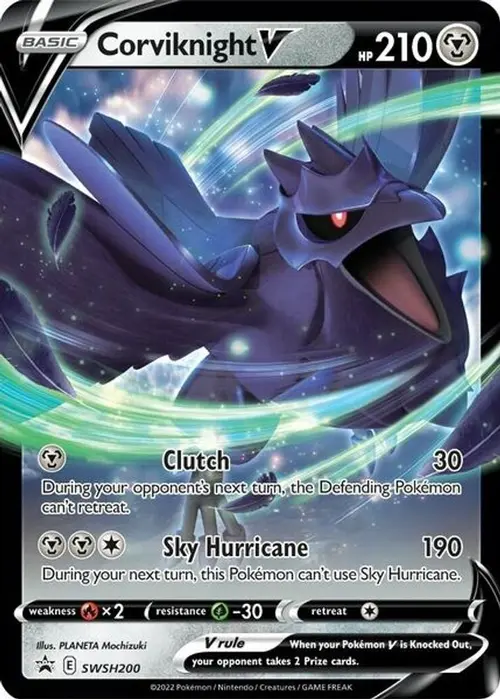 Corviknight V - SWSH200 card art