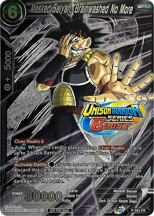 Masked Saiyan, Brainwashed No More (Event Pack 08) (Alternate Foil) card art
