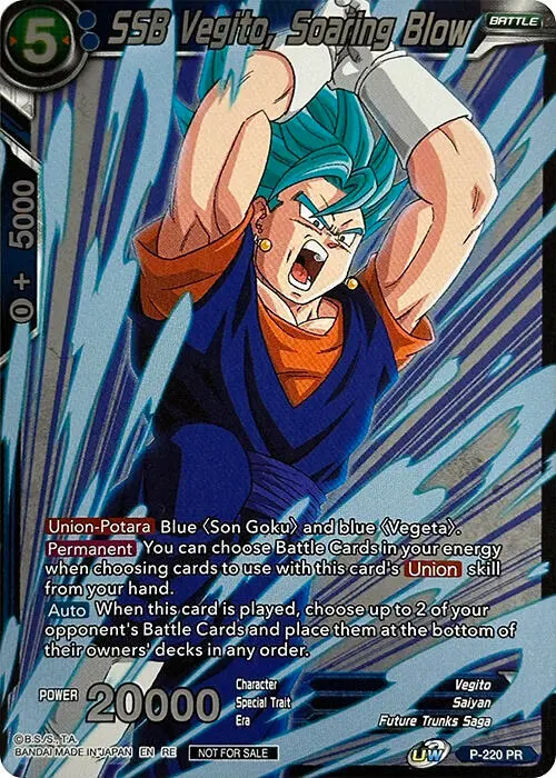 SSB Vegito, Soaring Blow (Event Pack 09) (Alternate Foil) card art