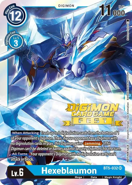 Hexeblaumon (Digimon Card Game Fest 2022) card art