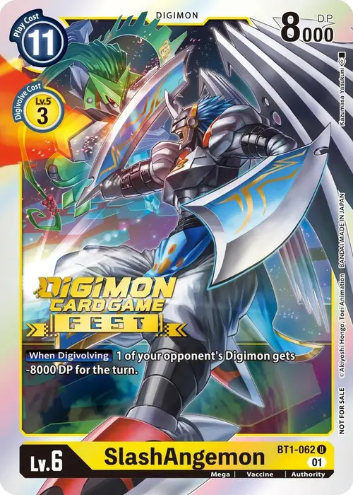 SlashAngemon (Digimon Card Game Fest 2022) card art