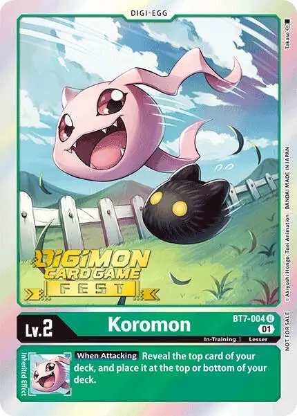 Koromon (Digimon Card Game Fest 2022) card art