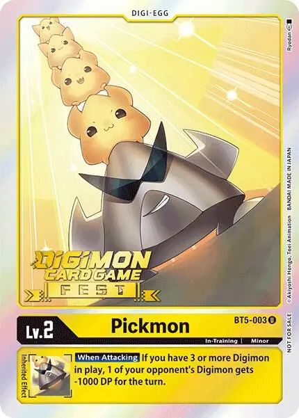 Pickmon (Digimon Card Game Fest 2022) card art