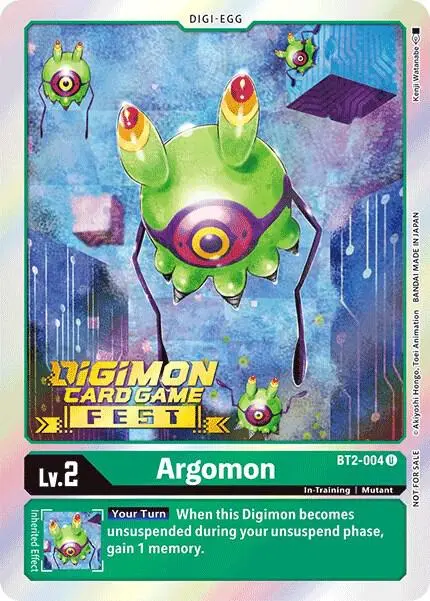 Argomon - BT2-004 (Digimon Card Game Fest 2022) card art