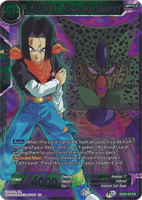 Android 17, Absorption Imminent card art