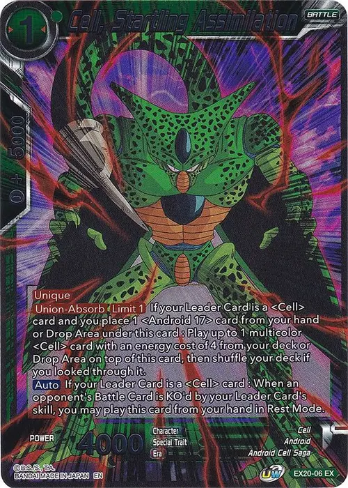 Cell, Startling Assimilation card art