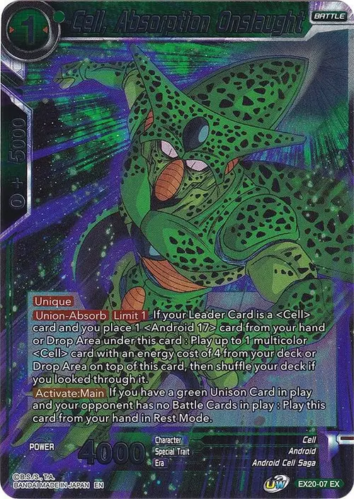 Cell, Absorption Onslaught card art