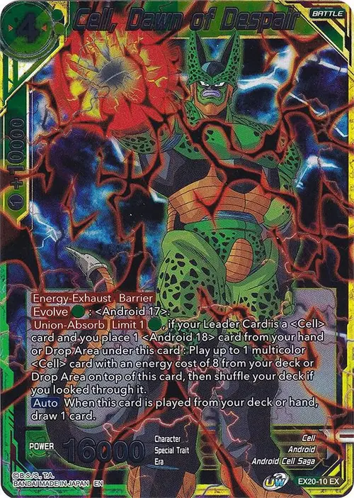 Cell, Dawn of Despair card art