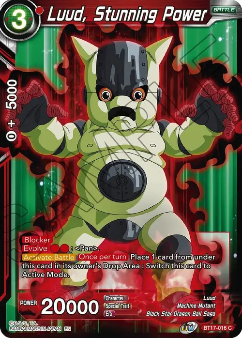 Luud, Stunning Power card art
