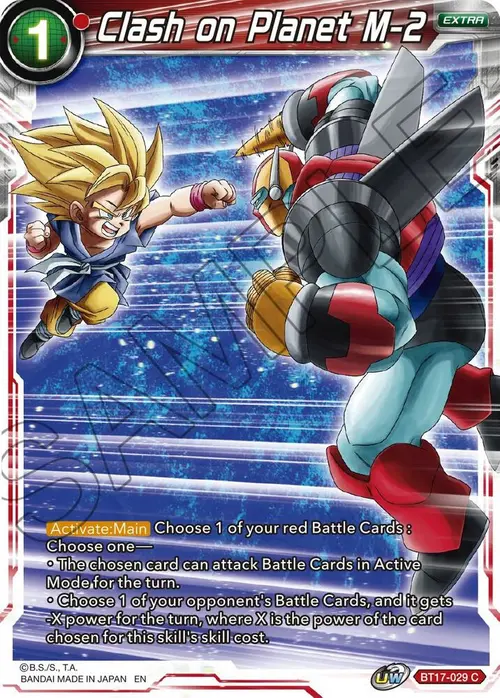Clash on Planet M-2 card art
