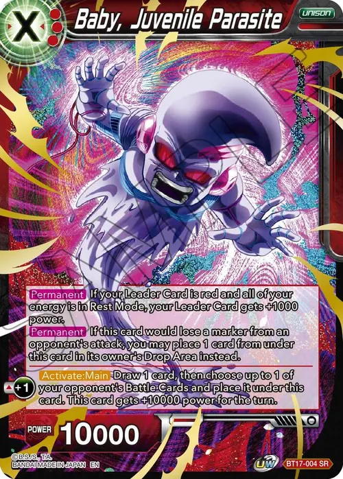 Baby, Juvenile Parasite card art
