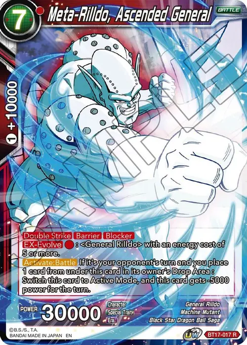 Meta-Rilldo, Ascended General card art
