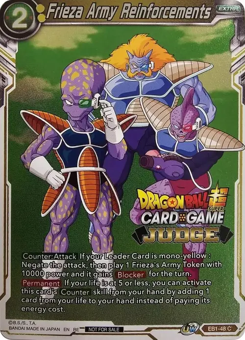Frieza Army Reinforcements (Judge Pack Vol.11) card art