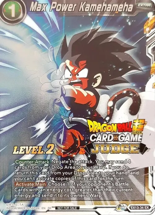 Max Power Kamehameha (Level 2) (Judge) card art