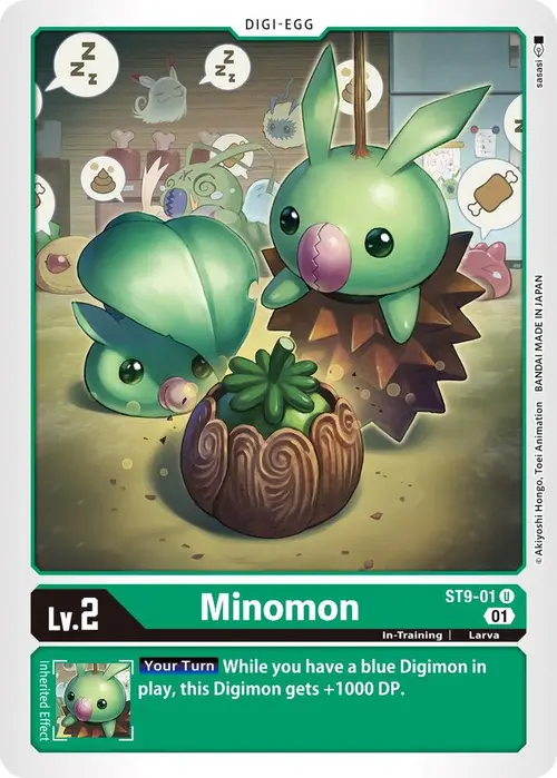 Minomon card art