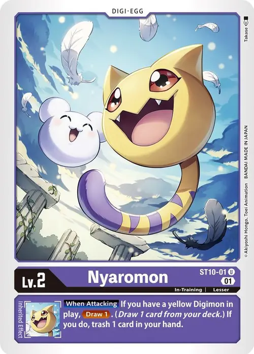 Nyaromon card art