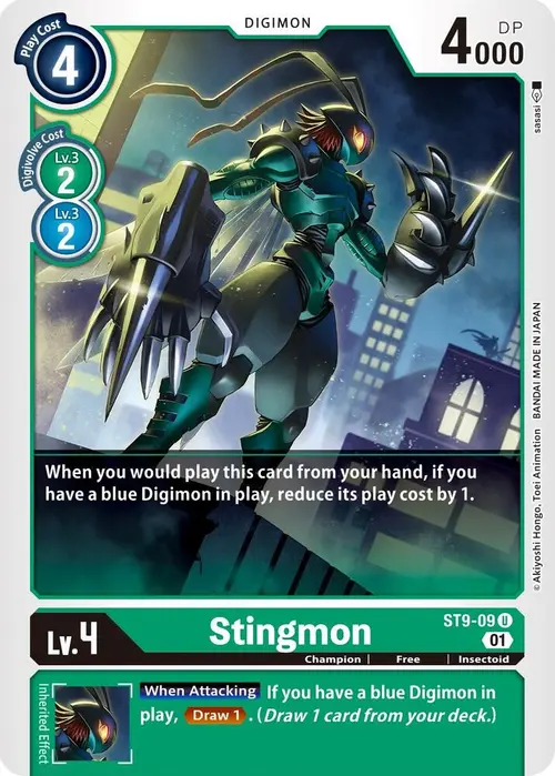 Stingmon card art