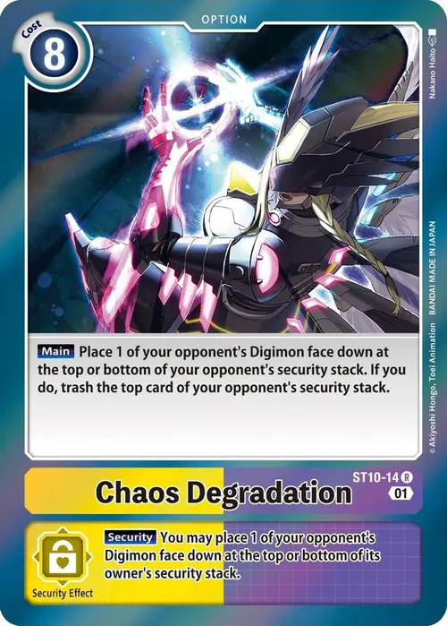 Chaos Degradation card art