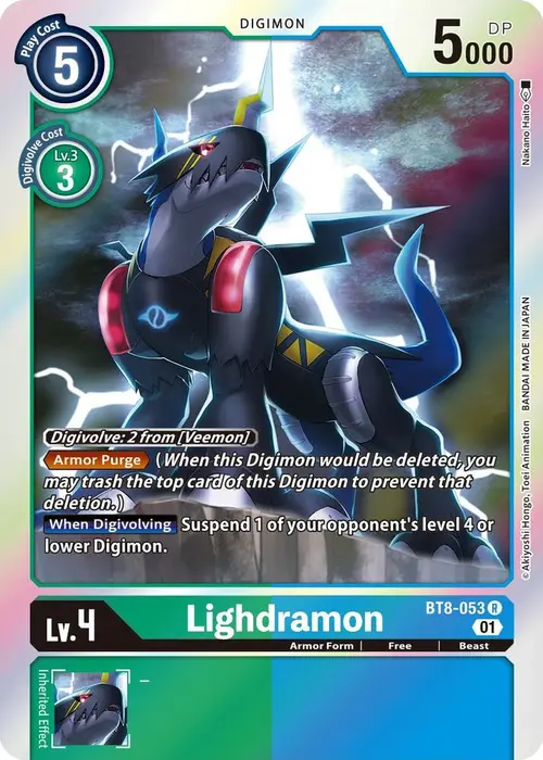 Lighdramon card art