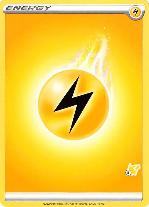 Lightning Energy (#3 Pikachu Stamped) card art