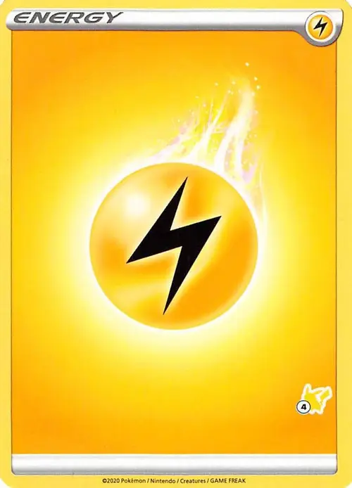 Lightning Energy (#4 Pikachu Stamped) card art