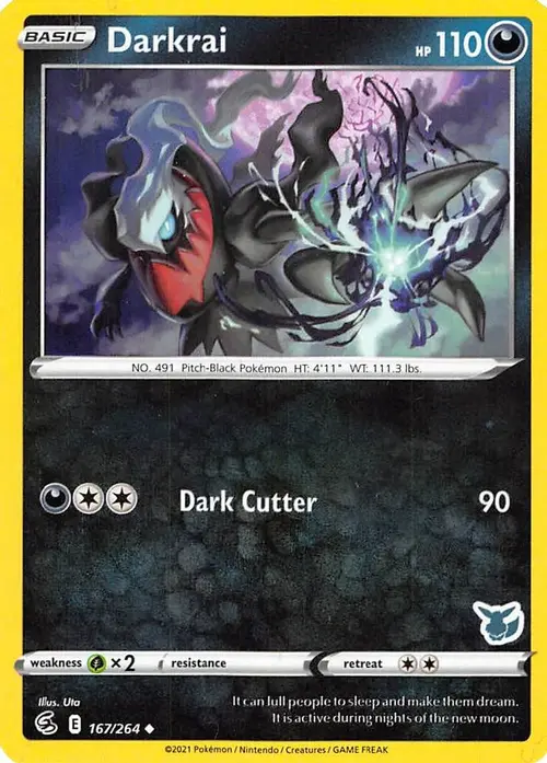 Darkrai - 167/264 (Eevee Stamped) card art
