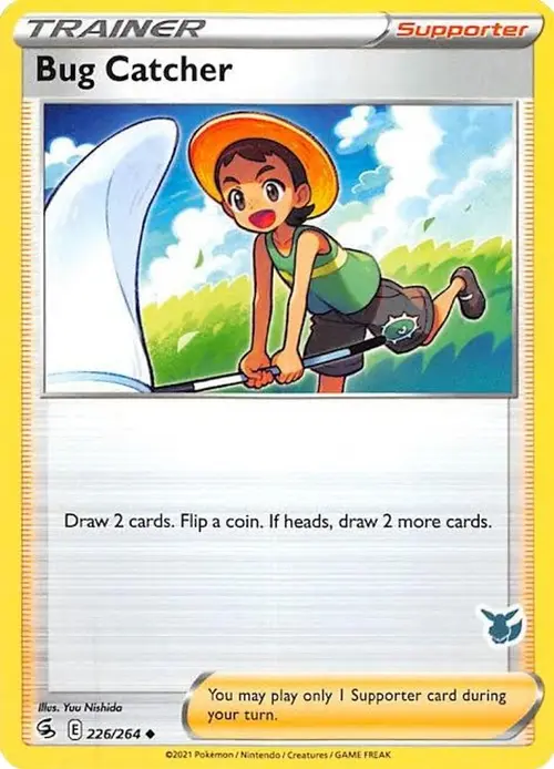 Bug Catcher - 226/264 (Eevee Stamped) card art