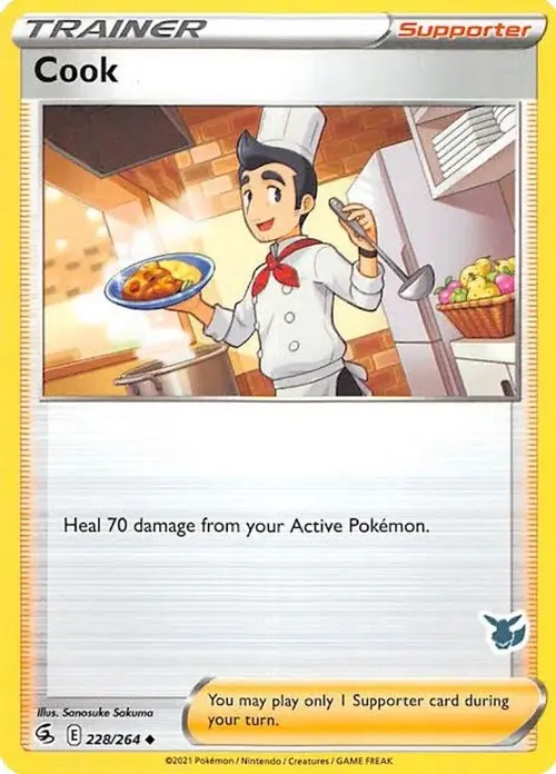 Cook - 228/264 (Eevee Stamped) card art