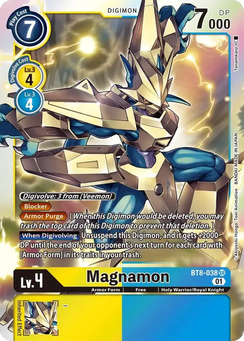Magnamon card art