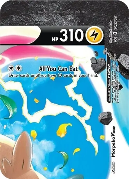 Morpeko V-Union - SWSH216 card art