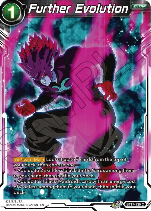 Further Evolution card art