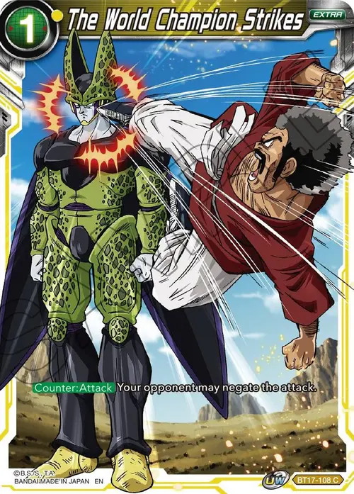 The World Champion Strikes card art