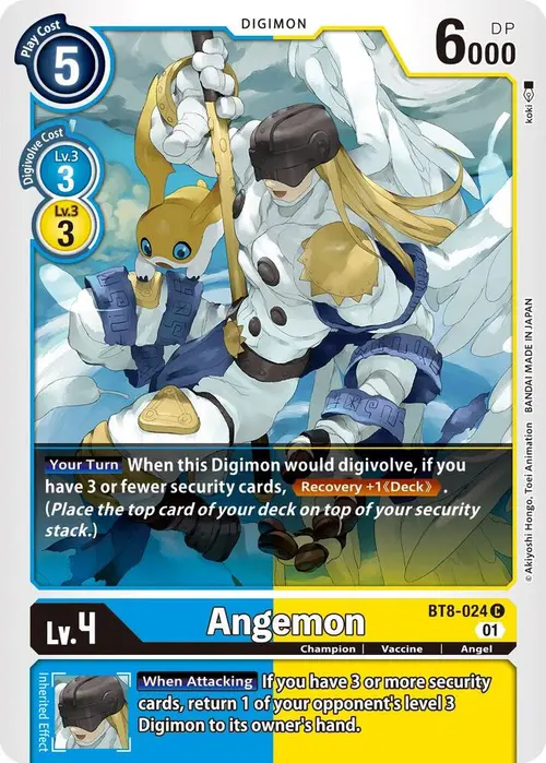 Angemon card art