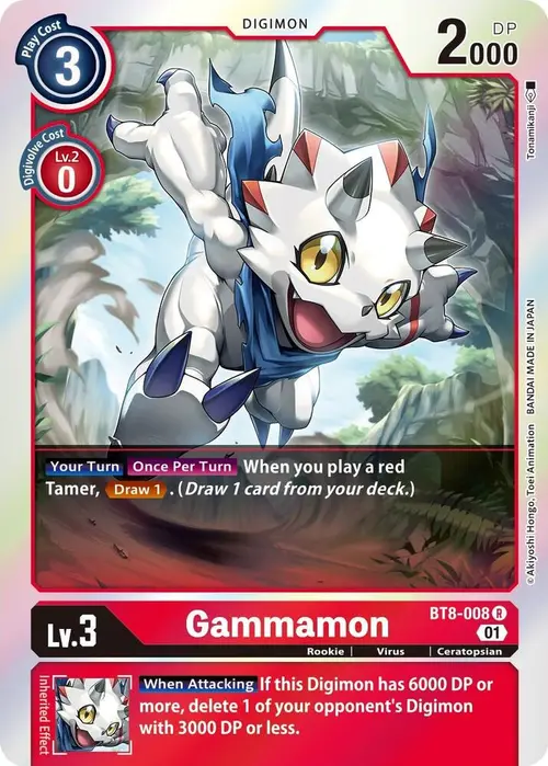 Gammamon card art