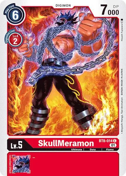 SkullMeramon card art