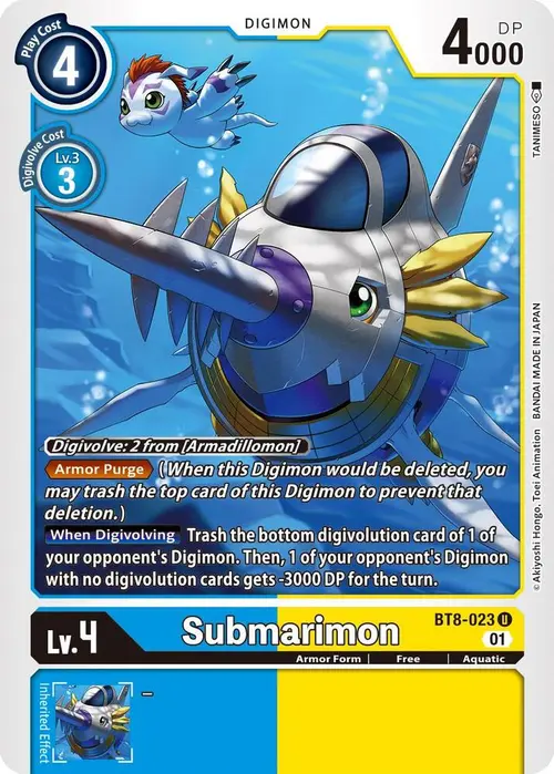 Submarimon card art