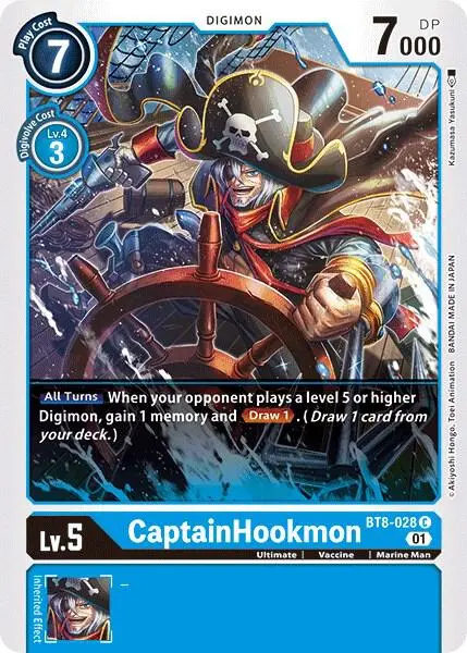 CaptainHookmon card art