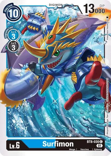 Surfimon card art