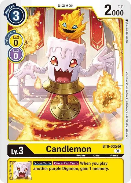 Candlemon card art