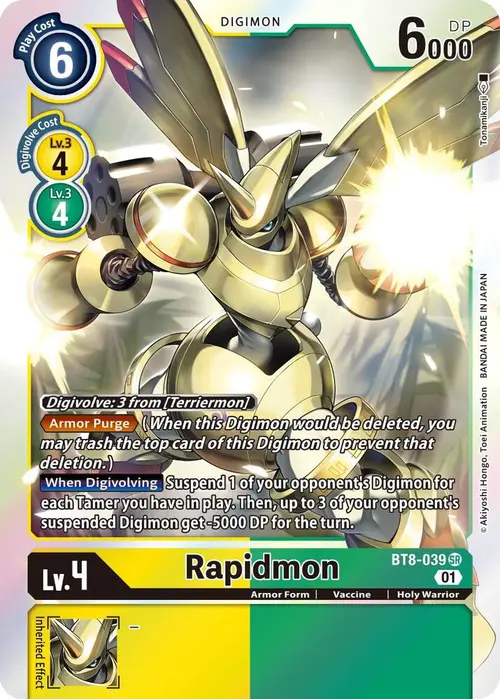 Rapidmon card art