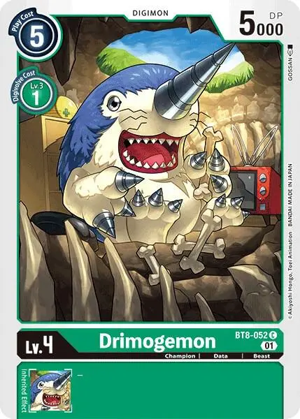 Drimogemon card art
