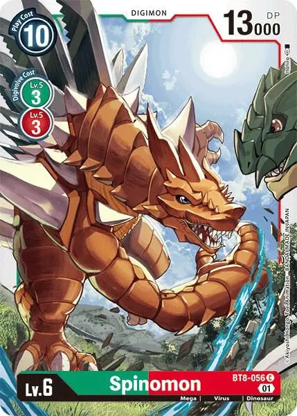 Spinomon card art