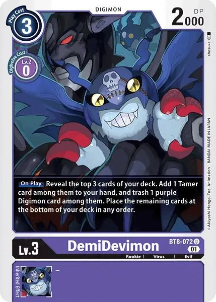 DemiDevimon card art