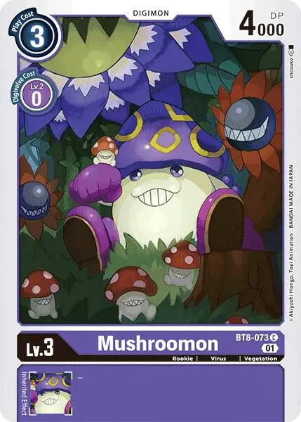 Mushroomon card art